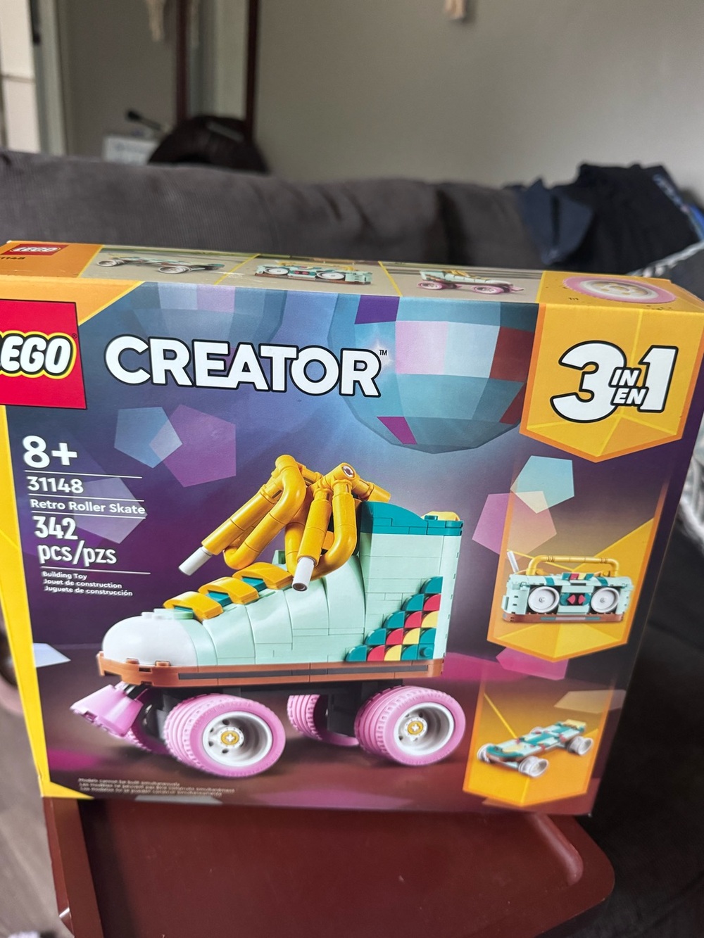 LEGO Creator 3 in 1 Retro Roller Skate building set (31148)